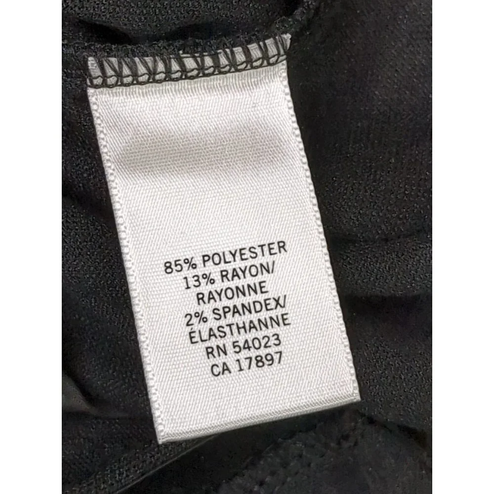 Banana Republic Sheath Dress Womens 0 Black Check Career Preppy Capsule Polished